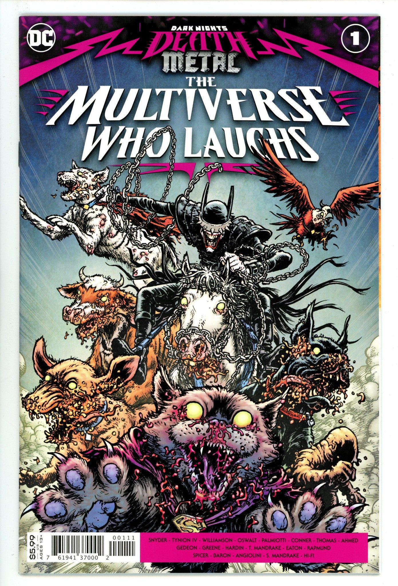 Dark Nights: Death Metal The Multiverse Who Laughs 1 High Grade (2021) 