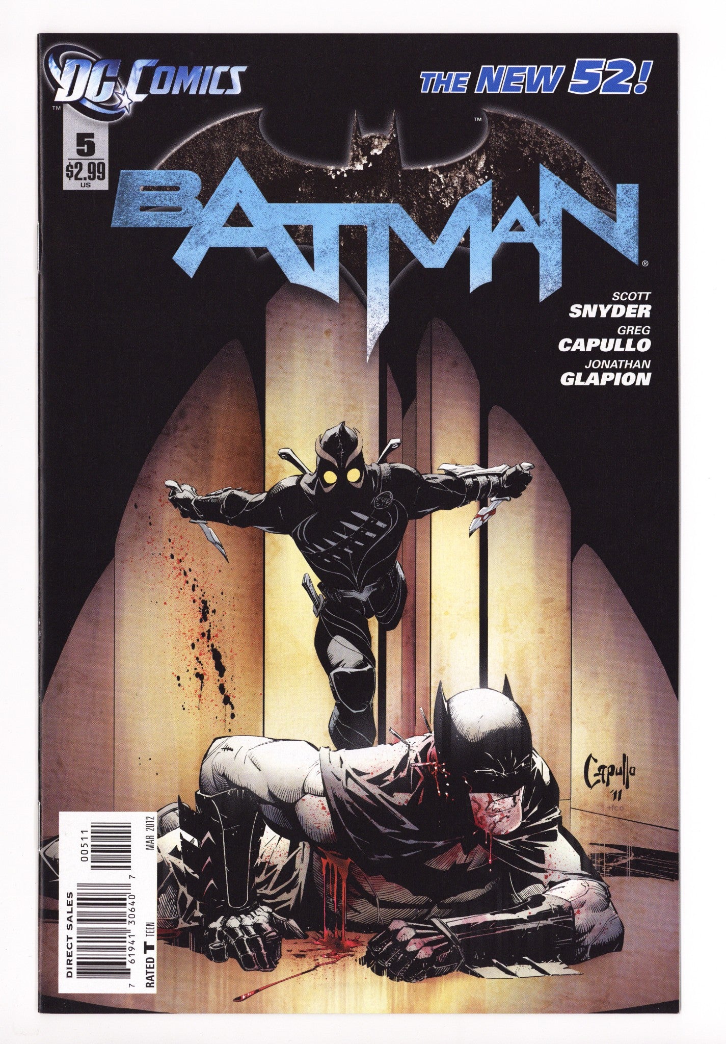 Batman Vol 2 5 NM- (9.2) (2012) 