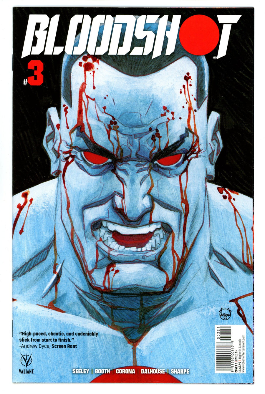 Bloodshot Vol 4 3 High Grade (2019) Johnson Variant 