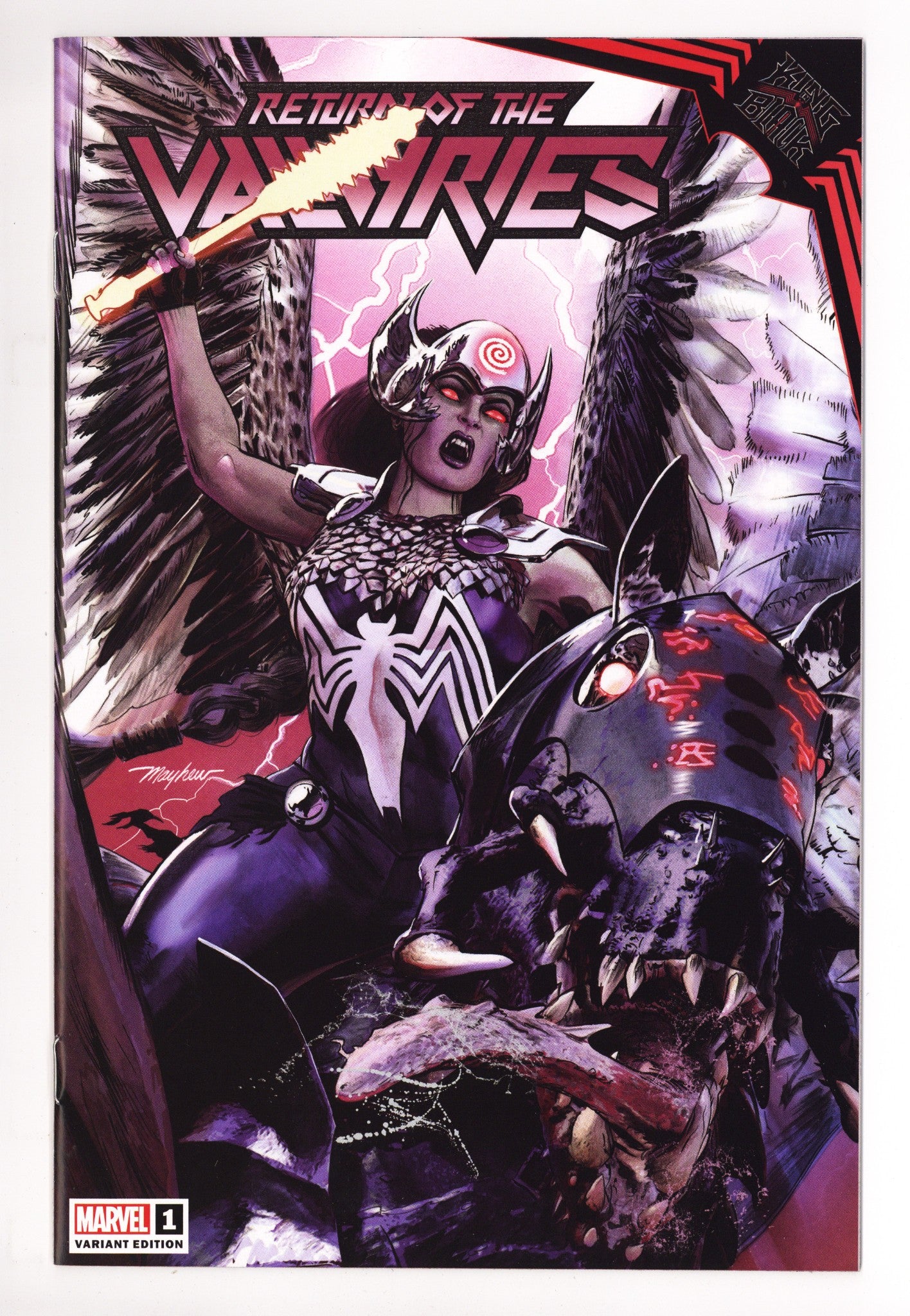 King in Black: Return of the Valkyries 1 High Grade (2021) Mayhew Exclusive Variant 