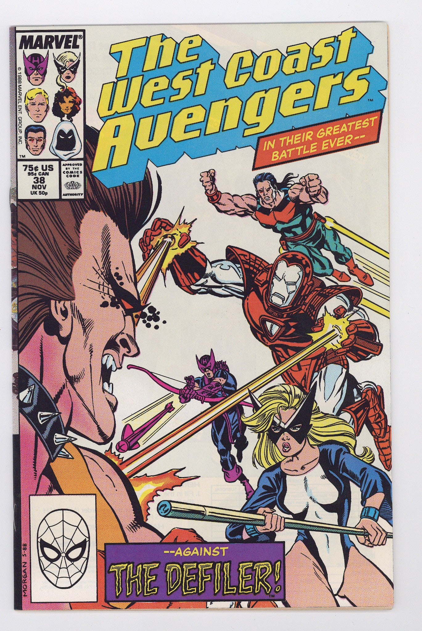 West Coast Avengers Vol 2 38 High Grade (1988) 