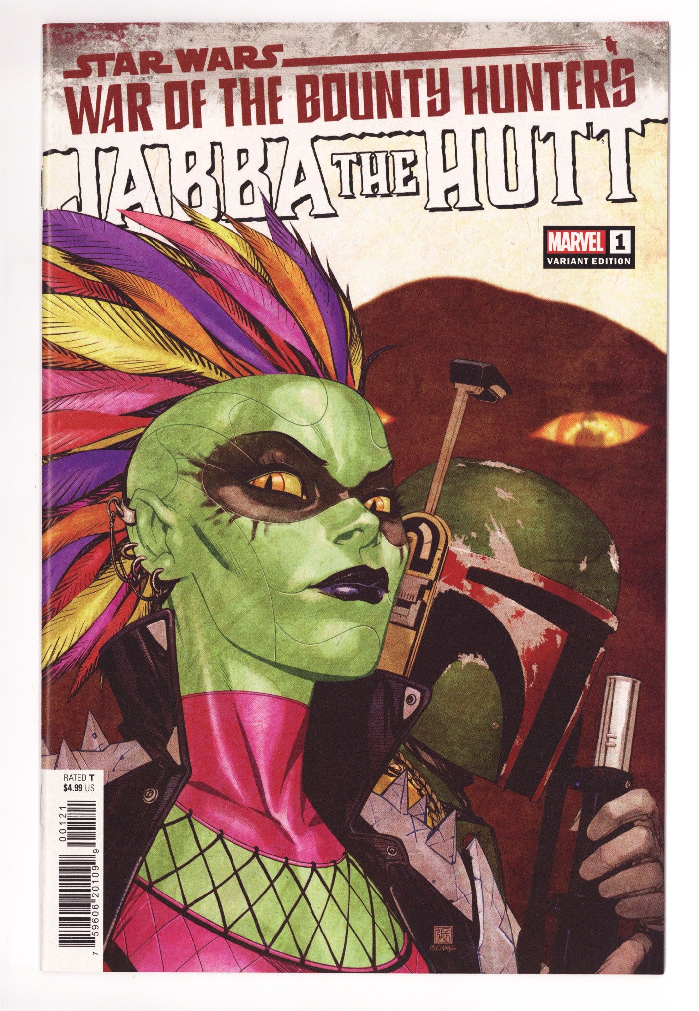 Star Wars: War of the Bounty Hunters - Jabba the Hutt 1 High Grade (2021) Chang Variant 