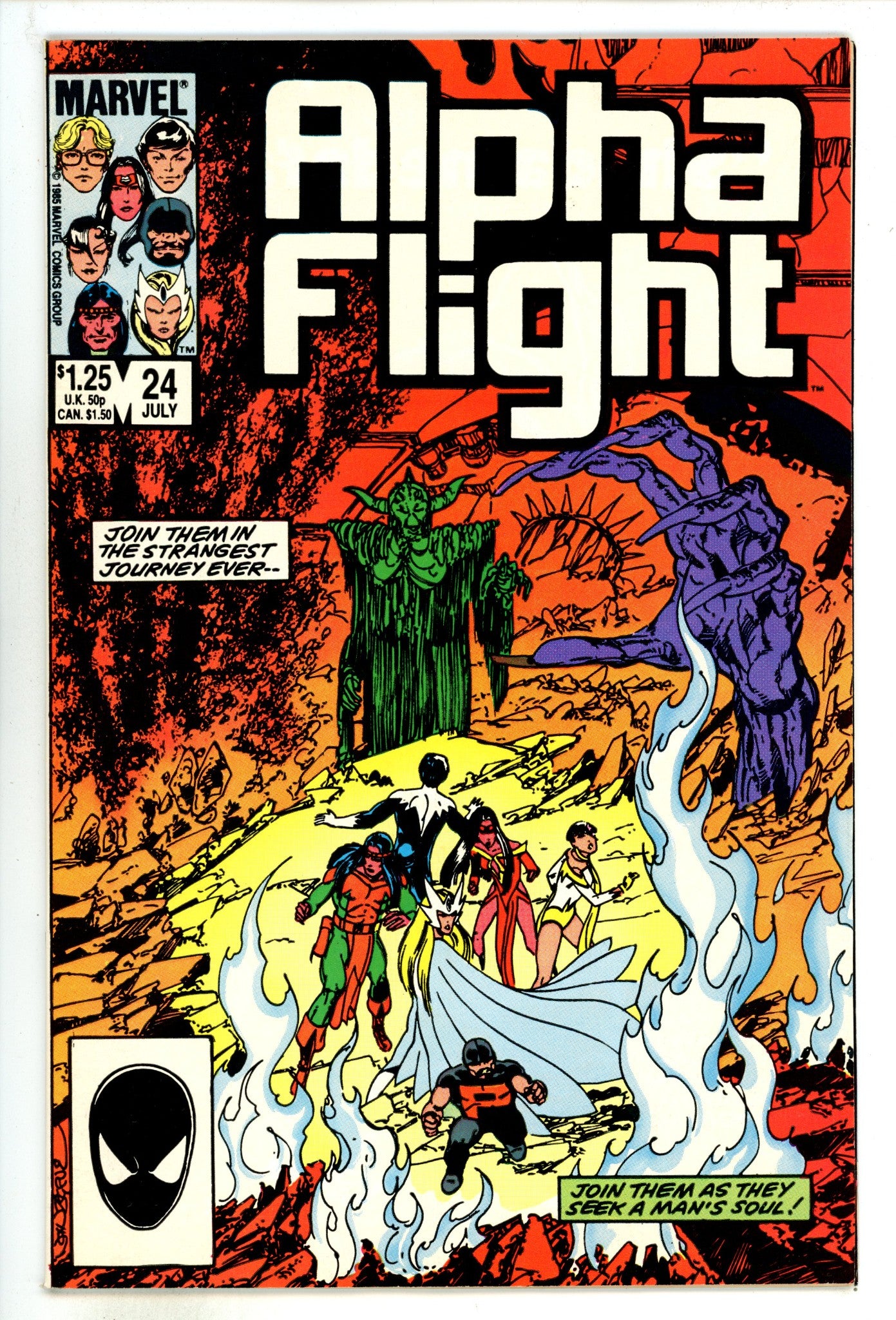 Alpha Flight Vol 1 24 High Grade (1985) 