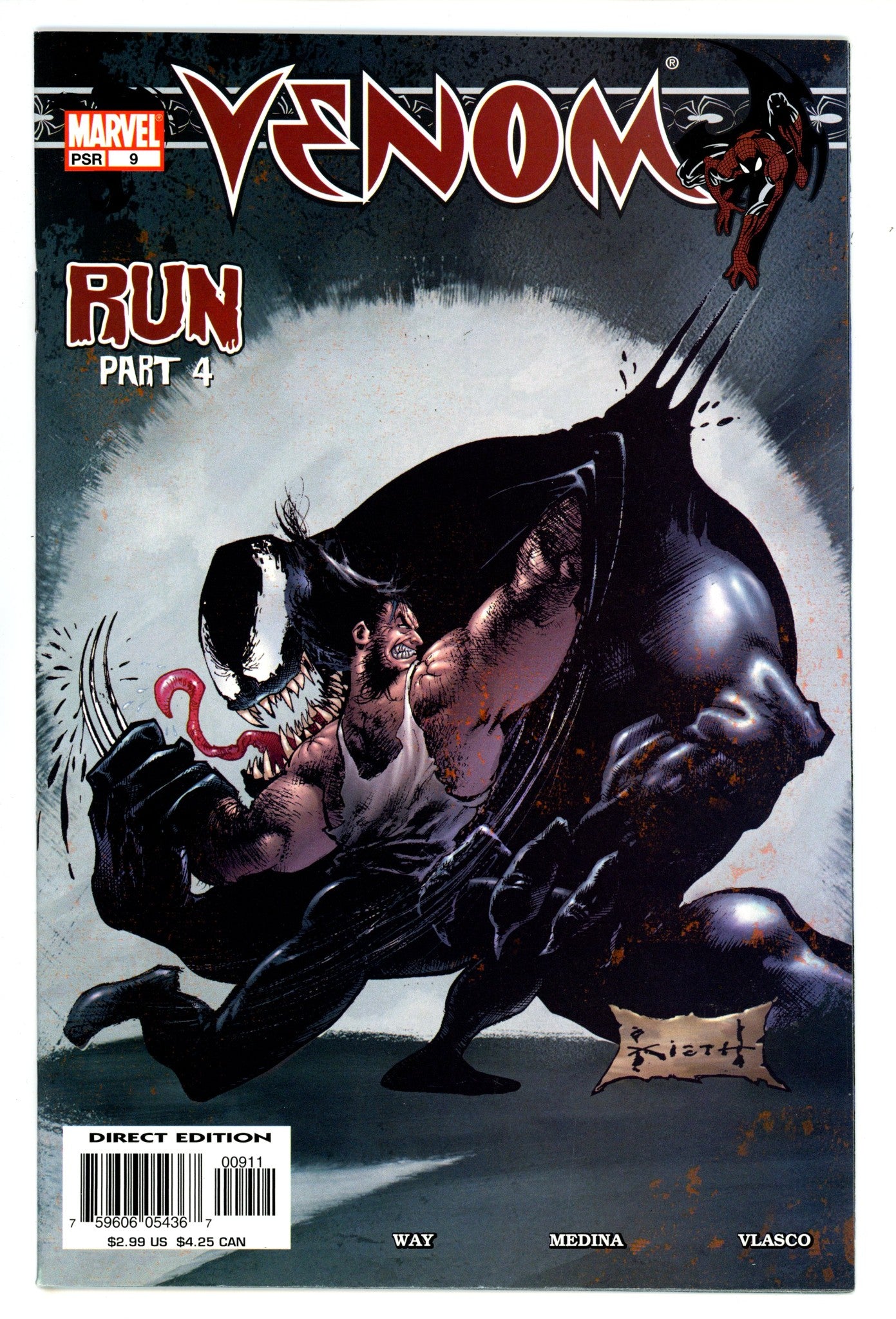 Venom Vol 1 9 NM- (9.2) (2004) 