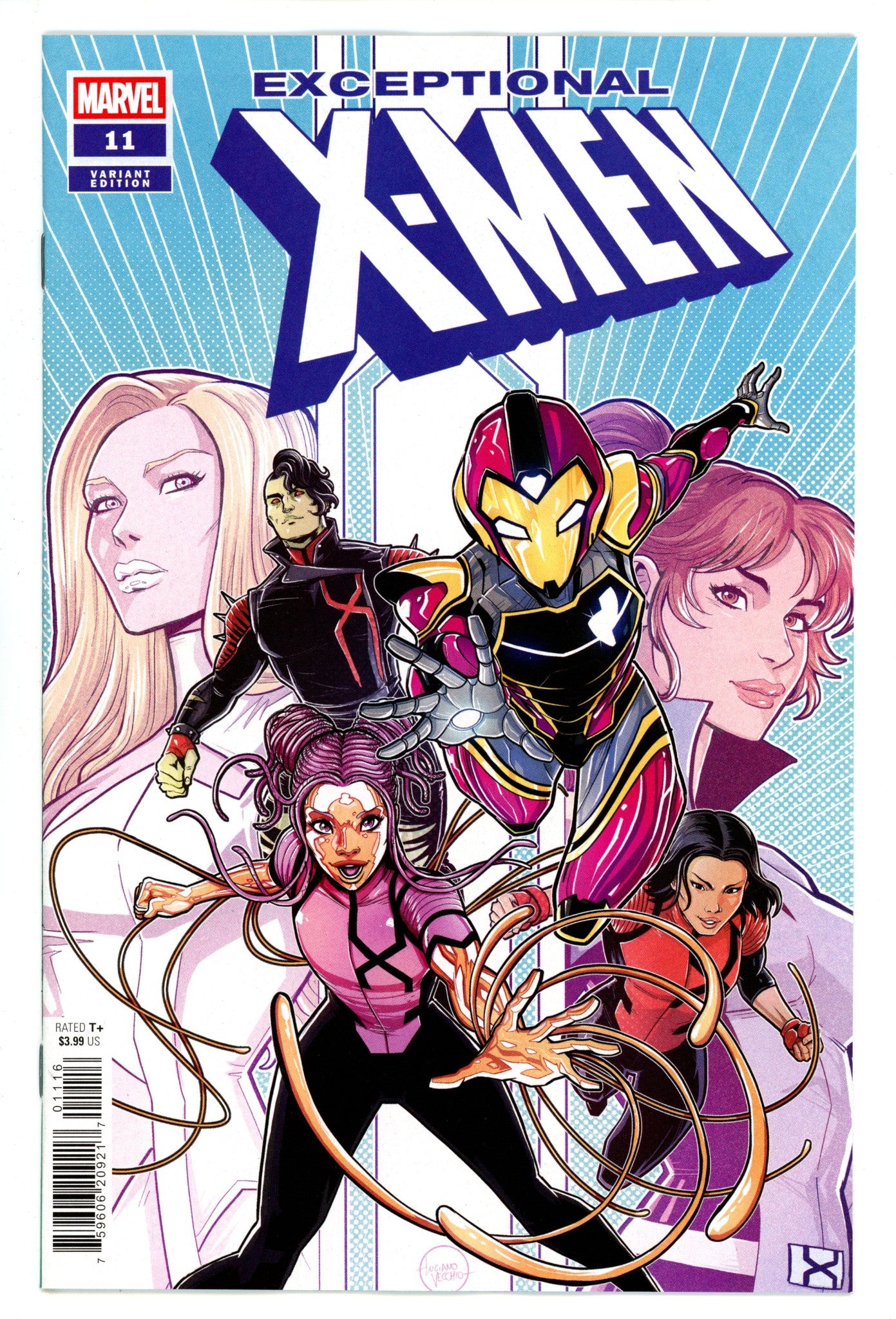 Exceptional X-Men 11 Vecchio Incentive Variant NM- (2025)