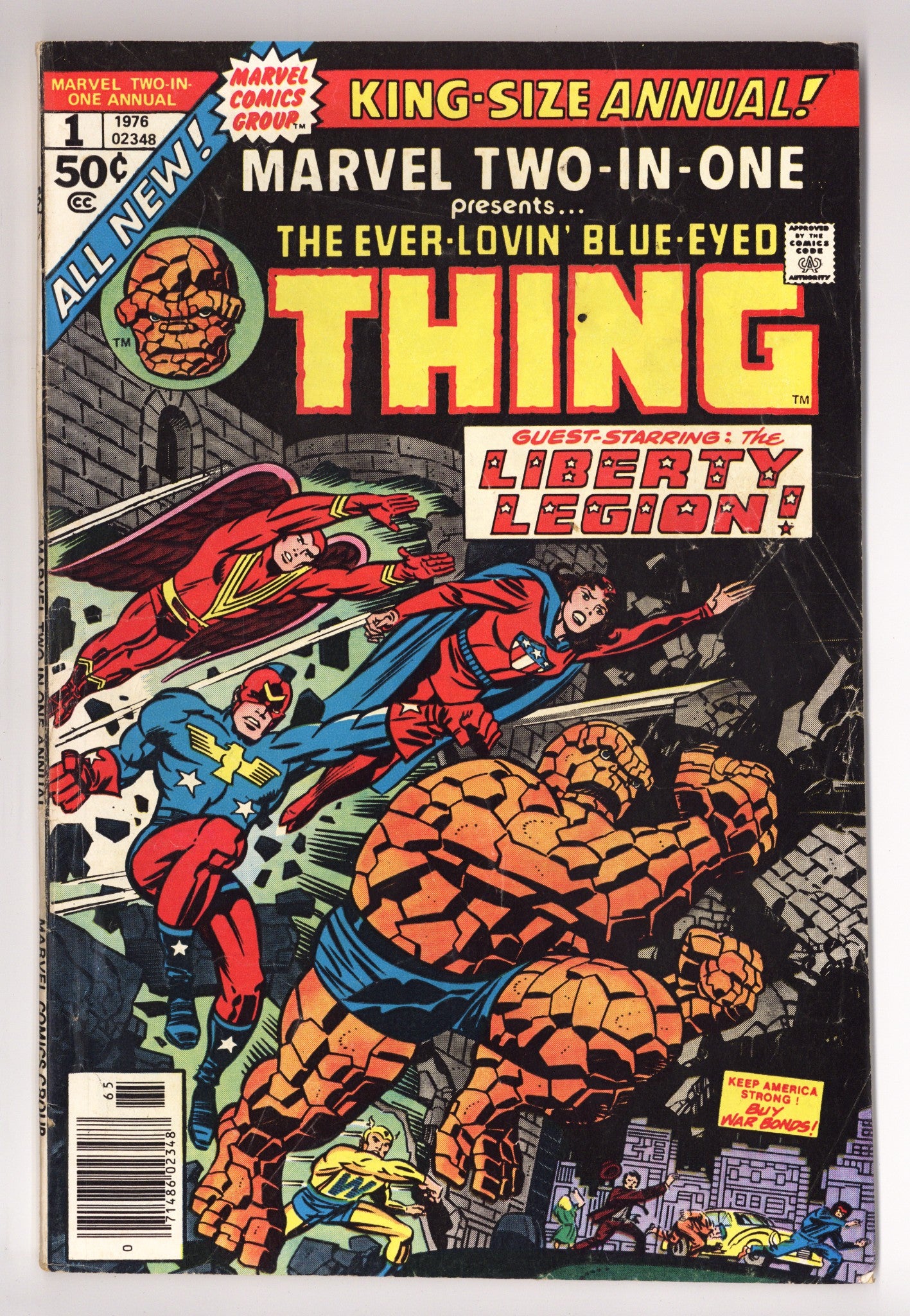 Marvel Two-in-One Annual Vol 1 1 Low Grade (1976) 