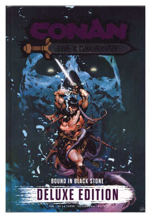Conan The Barbarian Bound In Black Stone Deluxe Edition Vol 1 HC (2025)