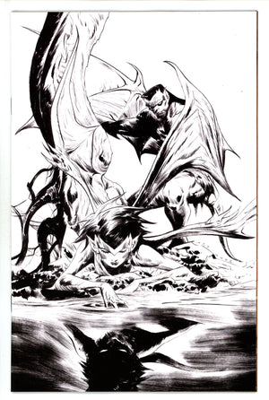 Gargoyles Dark Ages 1 Lee Virgin B&W Incentive Variant (2023)
