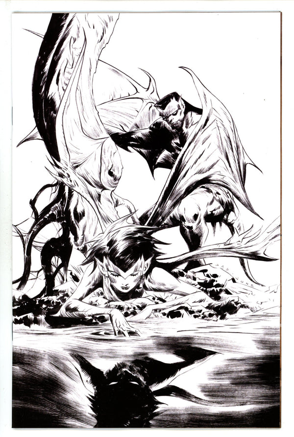 Gargoyles Dark Ages 1 Lee Virgin B&W Incentive Variant (2023)