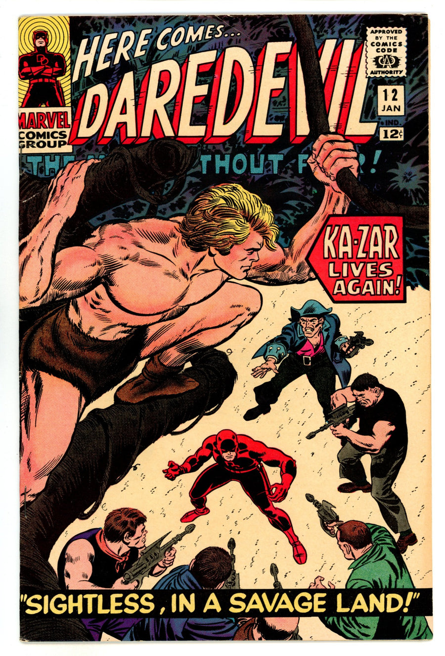 Daredevil Vol 1 12  VF- (7.5)  (1966)  