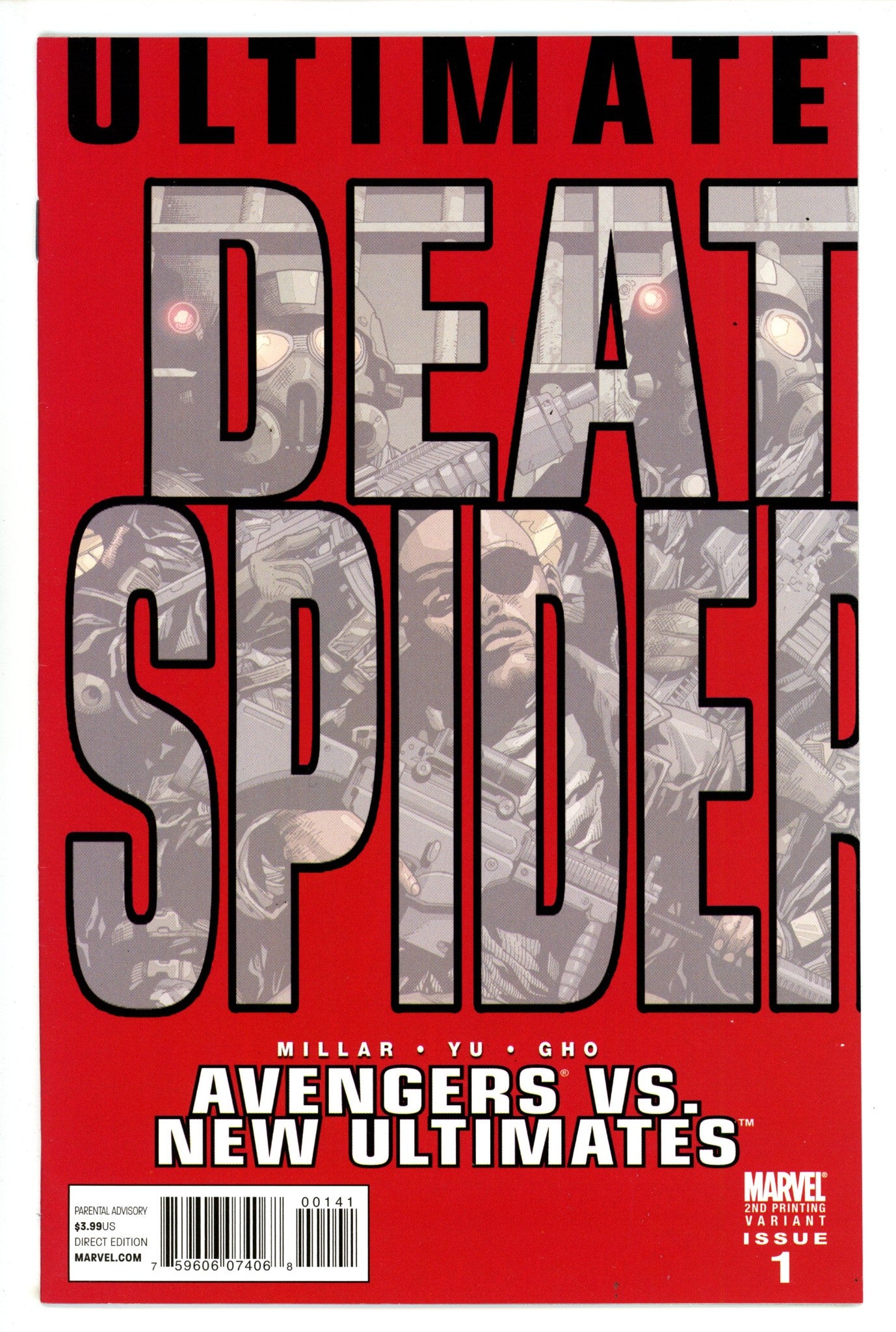 Ultimate Avengers vs. New Ultimates 1 VF+ (8.5) (2011) 2nd Print 