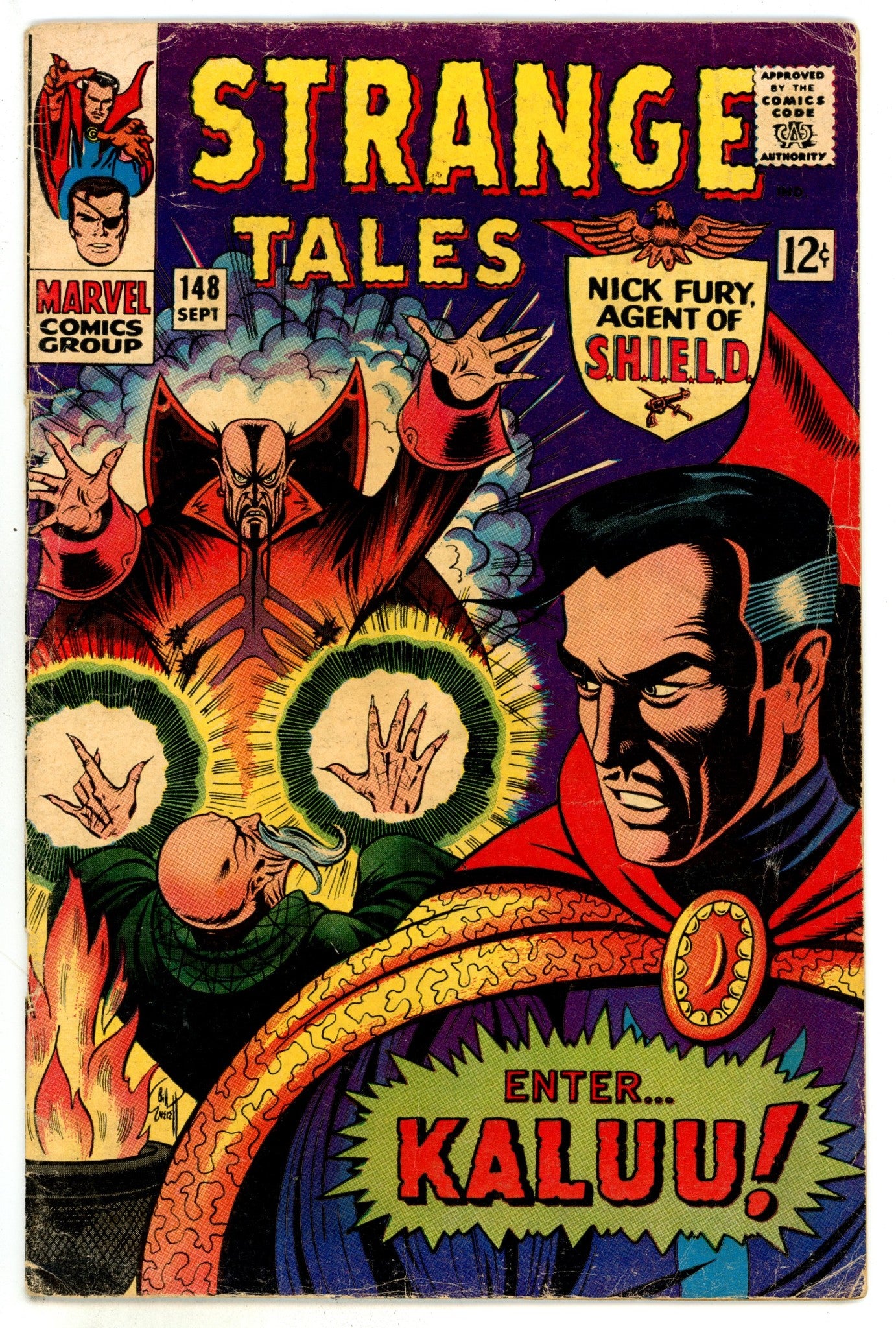 Strange Tales Vol 1 148 VG+ (4.5) (1966) 