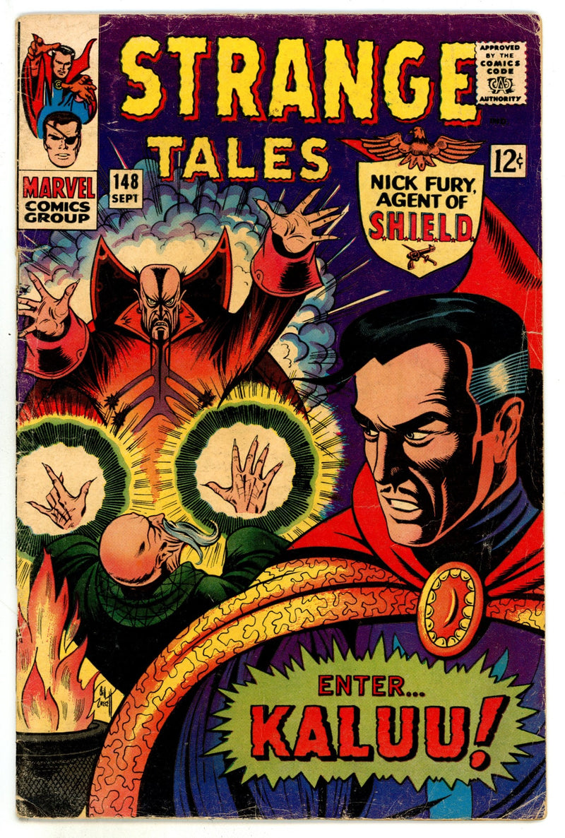 Strange Tales Vol 1 148 VG+ (4.5) (1966) 