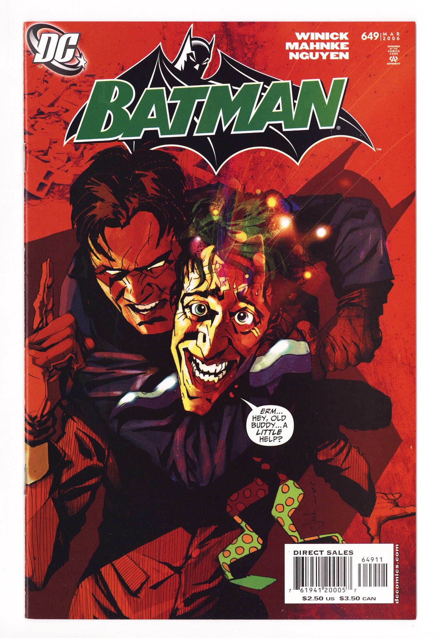Batman Vol 1 649 High Grade (2006) 