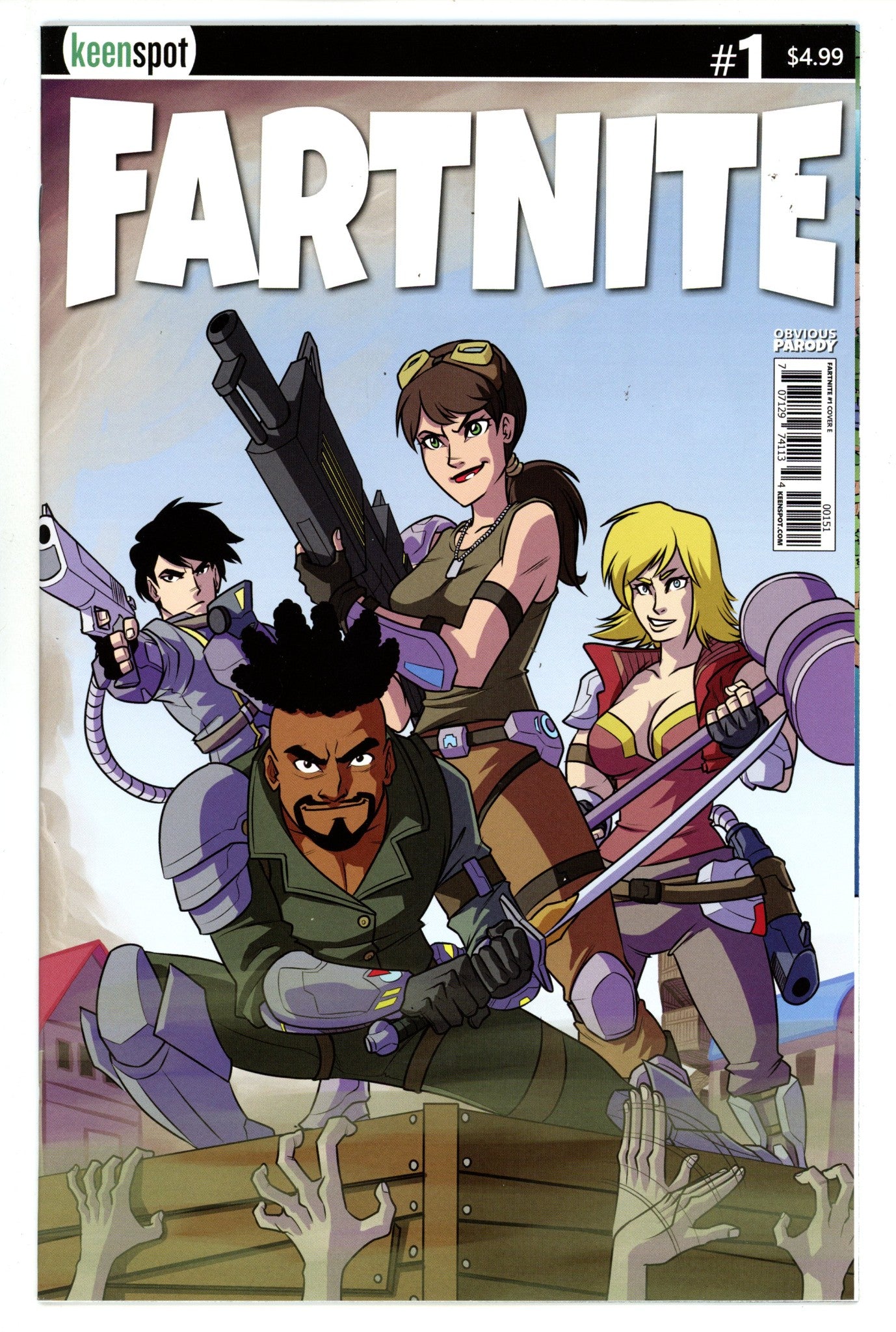 Fartnite 1 NM (9.4) (2019) Mokhtar Variant 