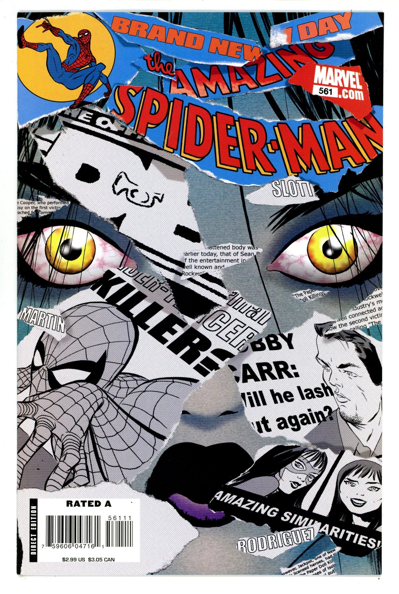 The Amazing Spider-Man Vol 2 561 VF+ (8.5) (2008) 