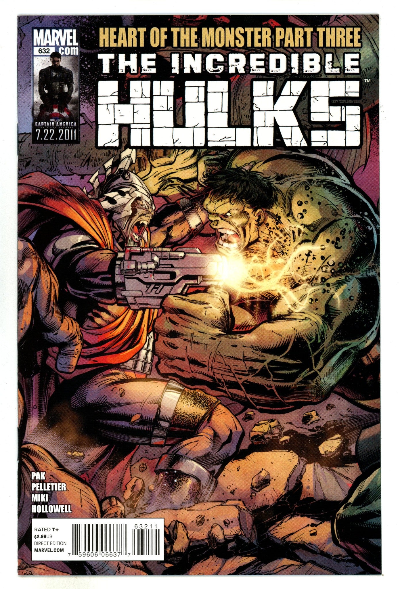 Incredible Hulks 632 High Grade (2011) 