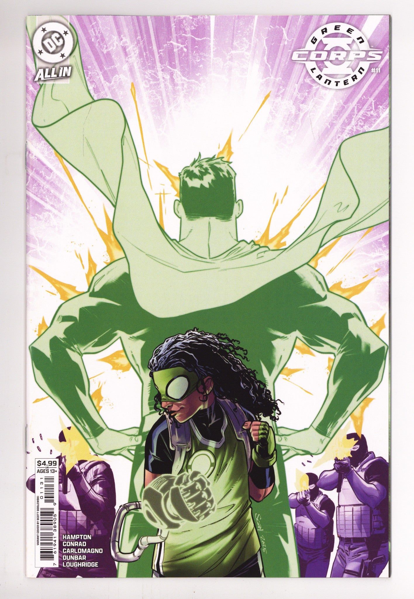 Green Lantern Corps Vol 4 11 Godlewski Variant (2025)