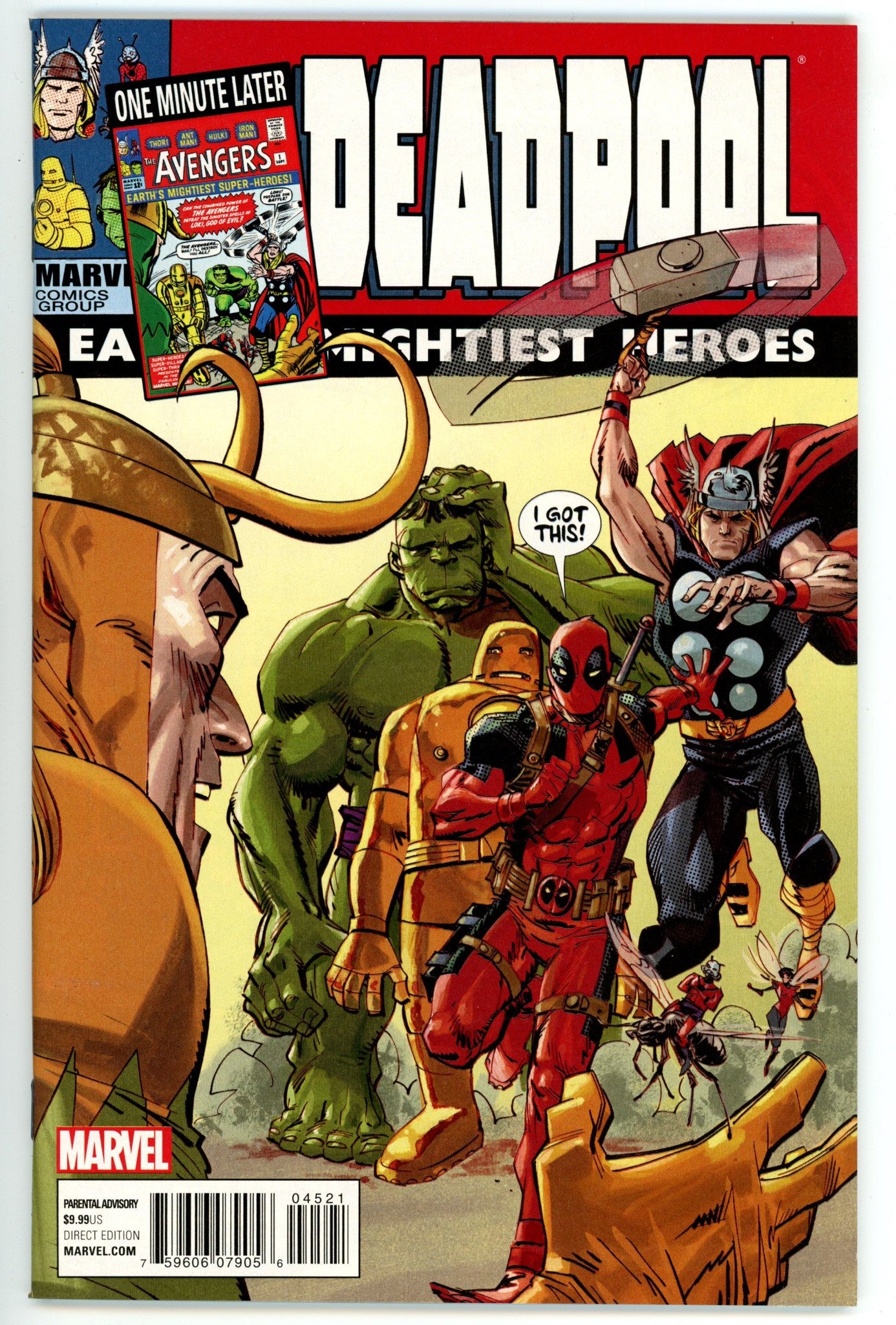 Deadpool Vol 4 45 VF/NM (9.0) (2015) Panosian Incentive Variant 