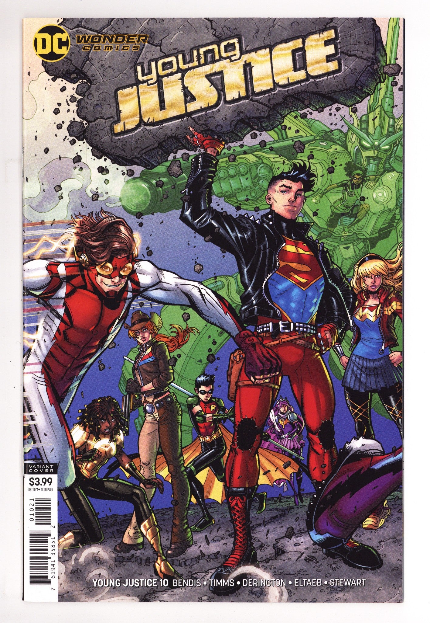 Young Justice Vol 3 10 High Grade (2020) Bradshaw Variant 