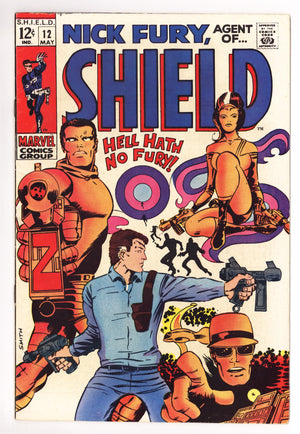 Nick Fury, Agent of SHIELD Vol 1 12 FN+ (6.5) (1969)