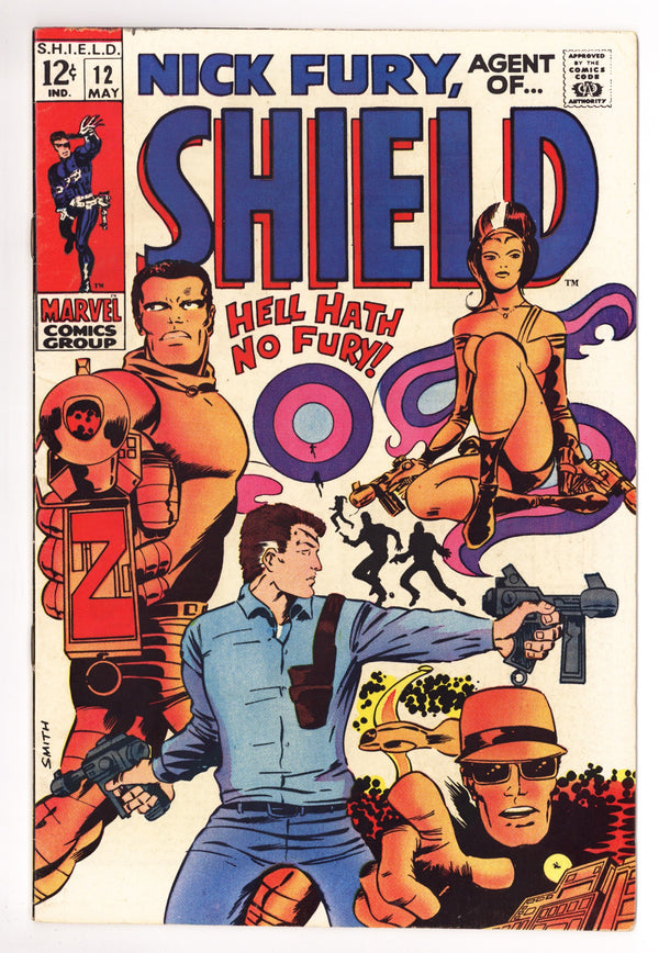 Nick Fury, Agent of SHIELD Vol 1 12 FN+ (6.5) (1969)