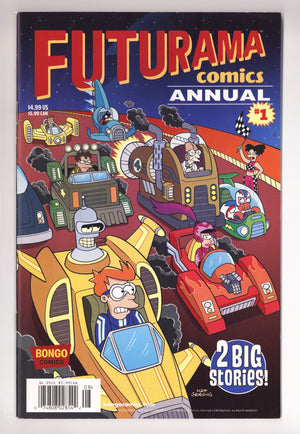 Futurama Comics Annual 1 FN+ (6.5) (2018) Newsstand