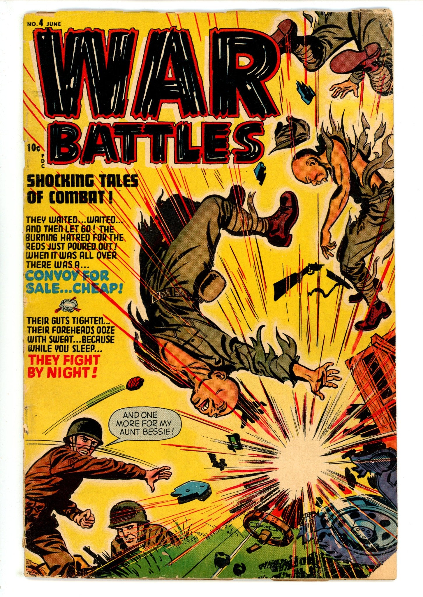 War Battles 4 VG- (3.5) (1952) 