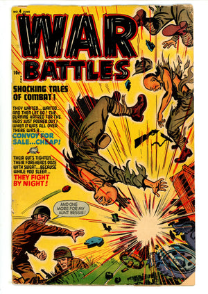 War Battles 4 VG- (3.5) (1952) 