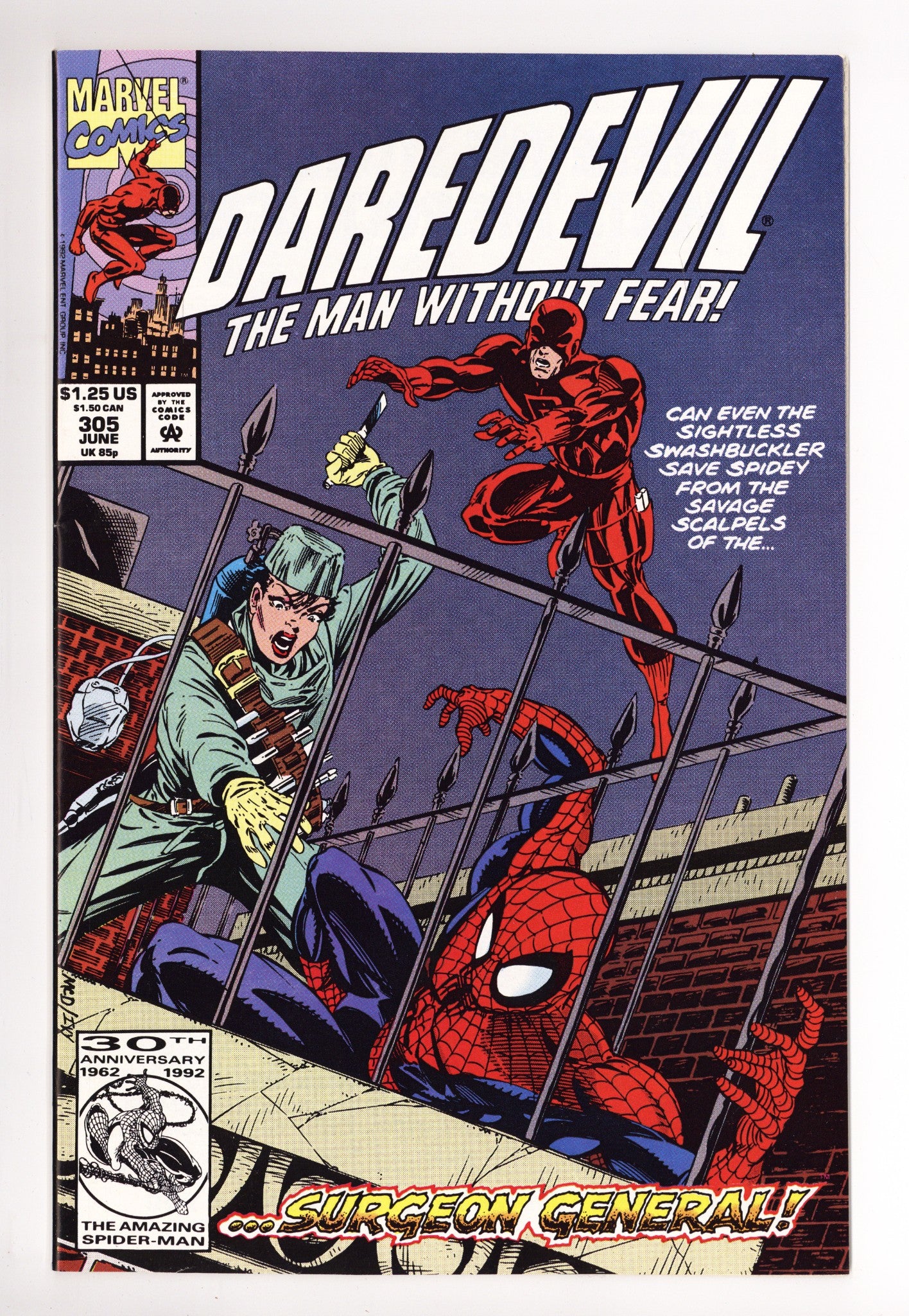 Daredevil Vol 1 305 High Grade (1992) 