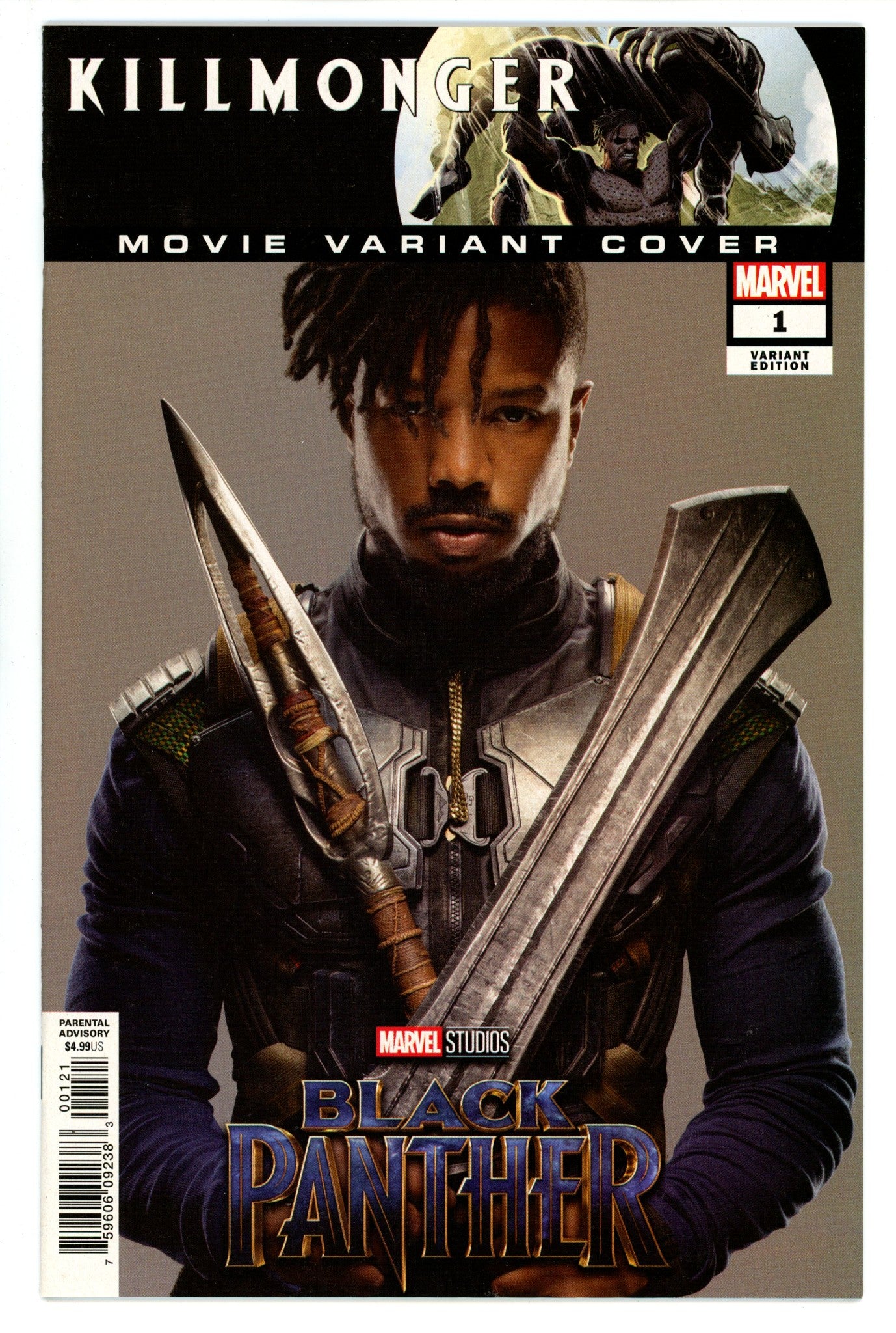 Killmonger 1 NM- (9.2) (2019) Photo Variant 