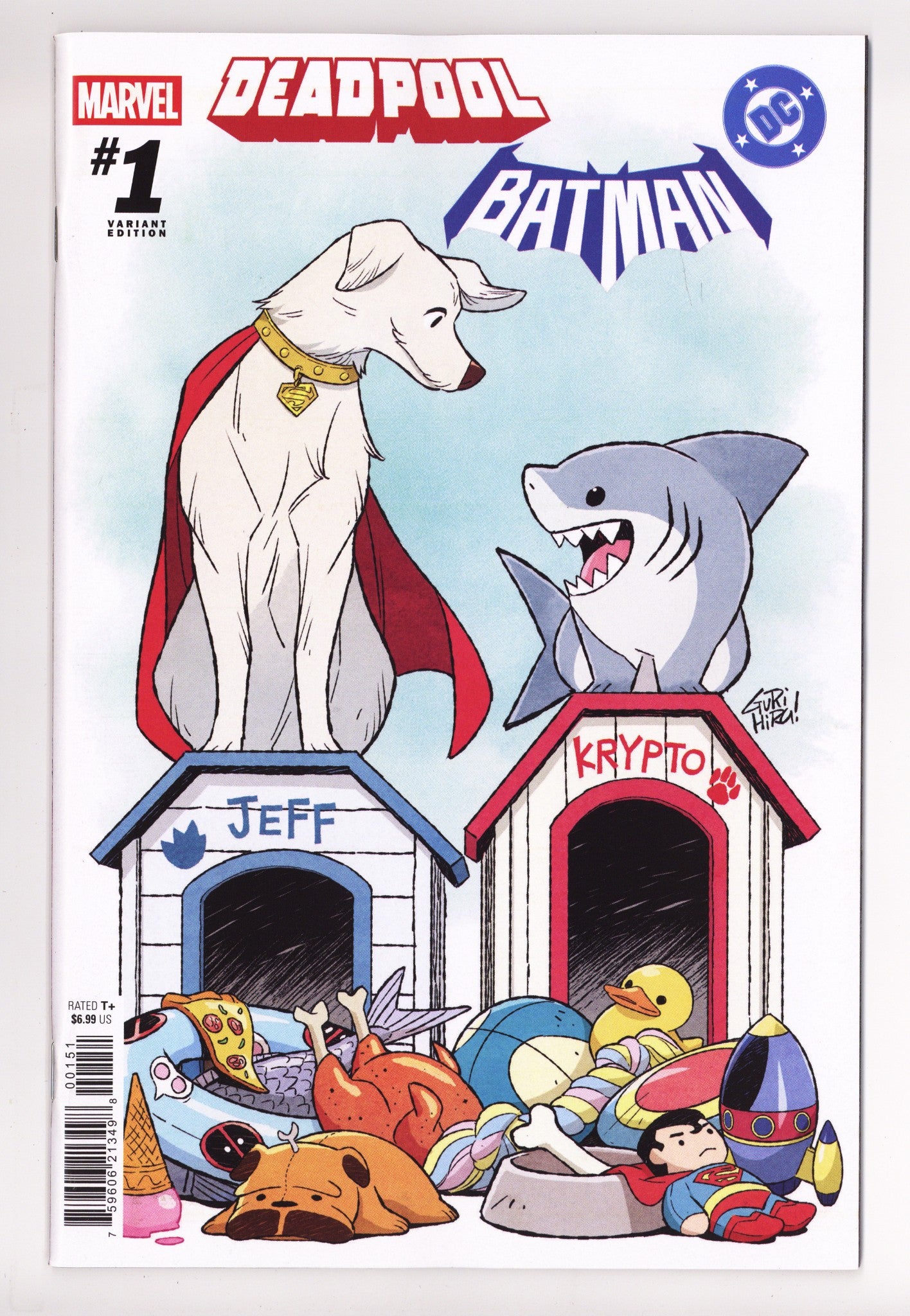Deadpool / Batman 1 Gurihiru Variant (2025)