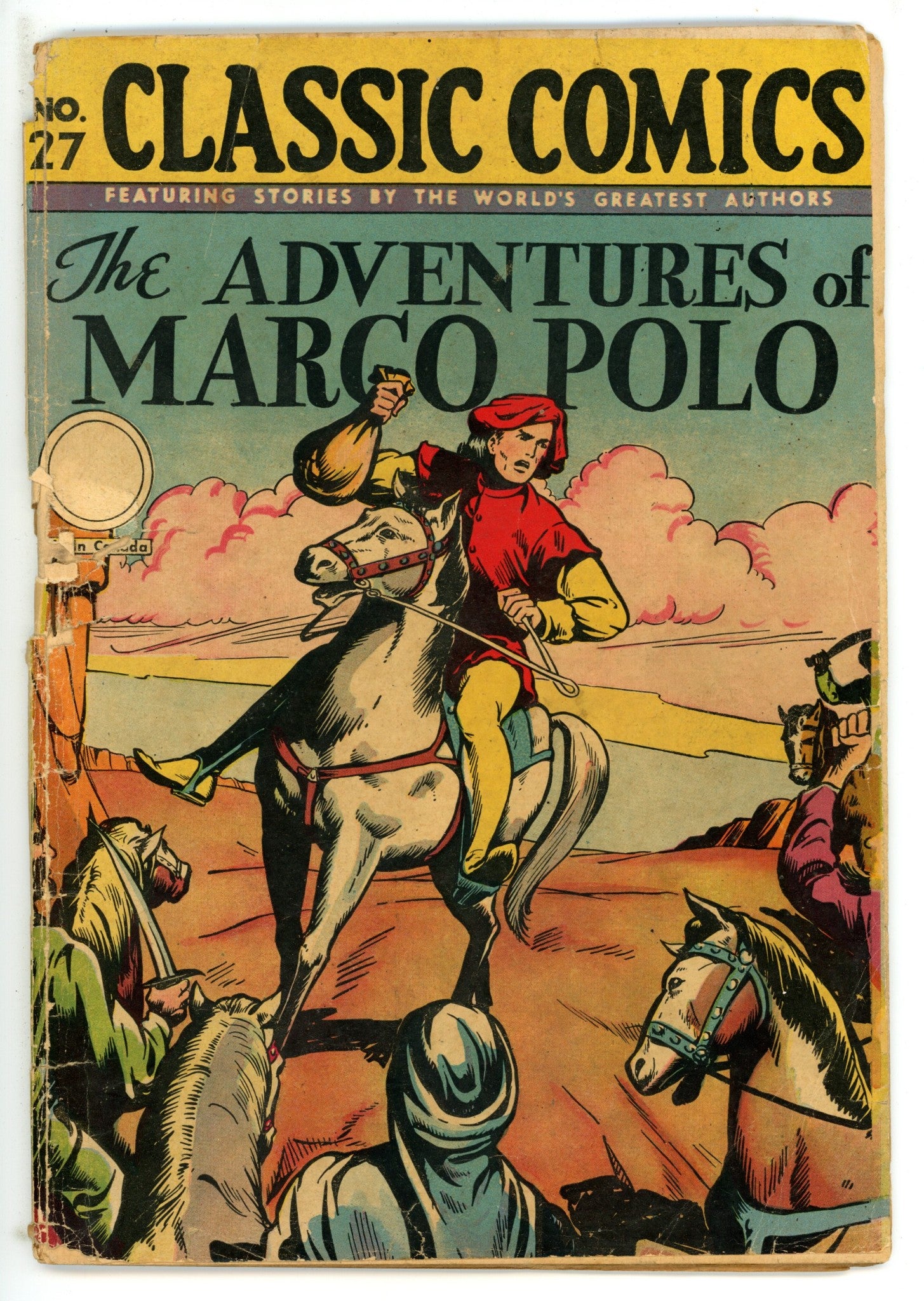 Classics Comics: The Adventures of Marco Polo 27 Hrn 30 GD (1946)
