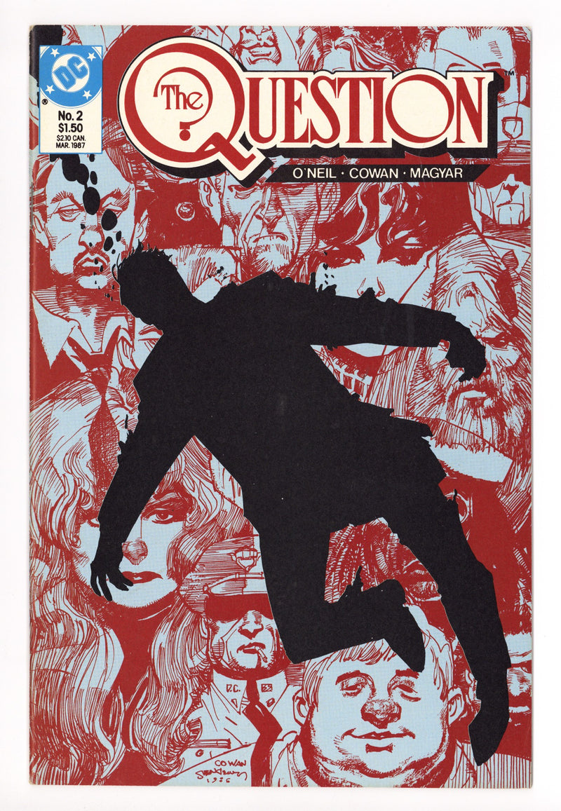 The Question Vol 1 2 Mid Grade (1987) 