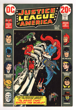 Justice League of America Vol 1 101 FN+ (6.5) (1972)