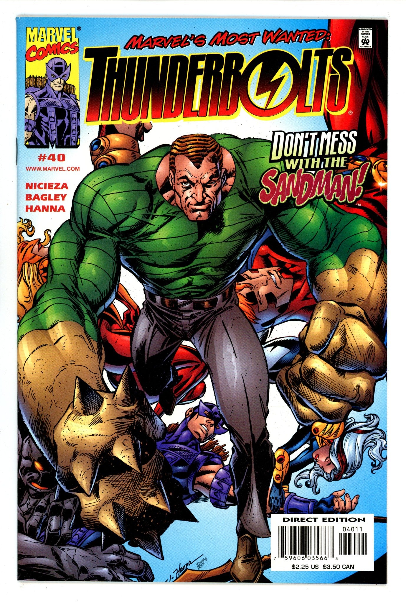 Thunderbolts Vol 1 40 High Grade (2000) 