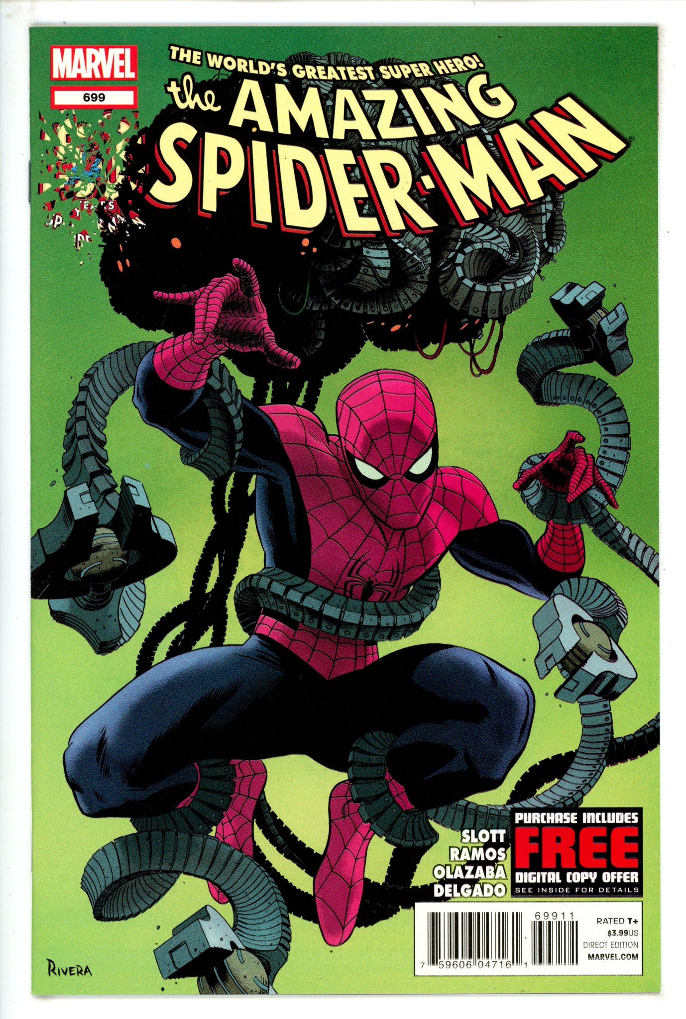 The Amazing Spider-Man Vol 2 699 High Grade (2013) 