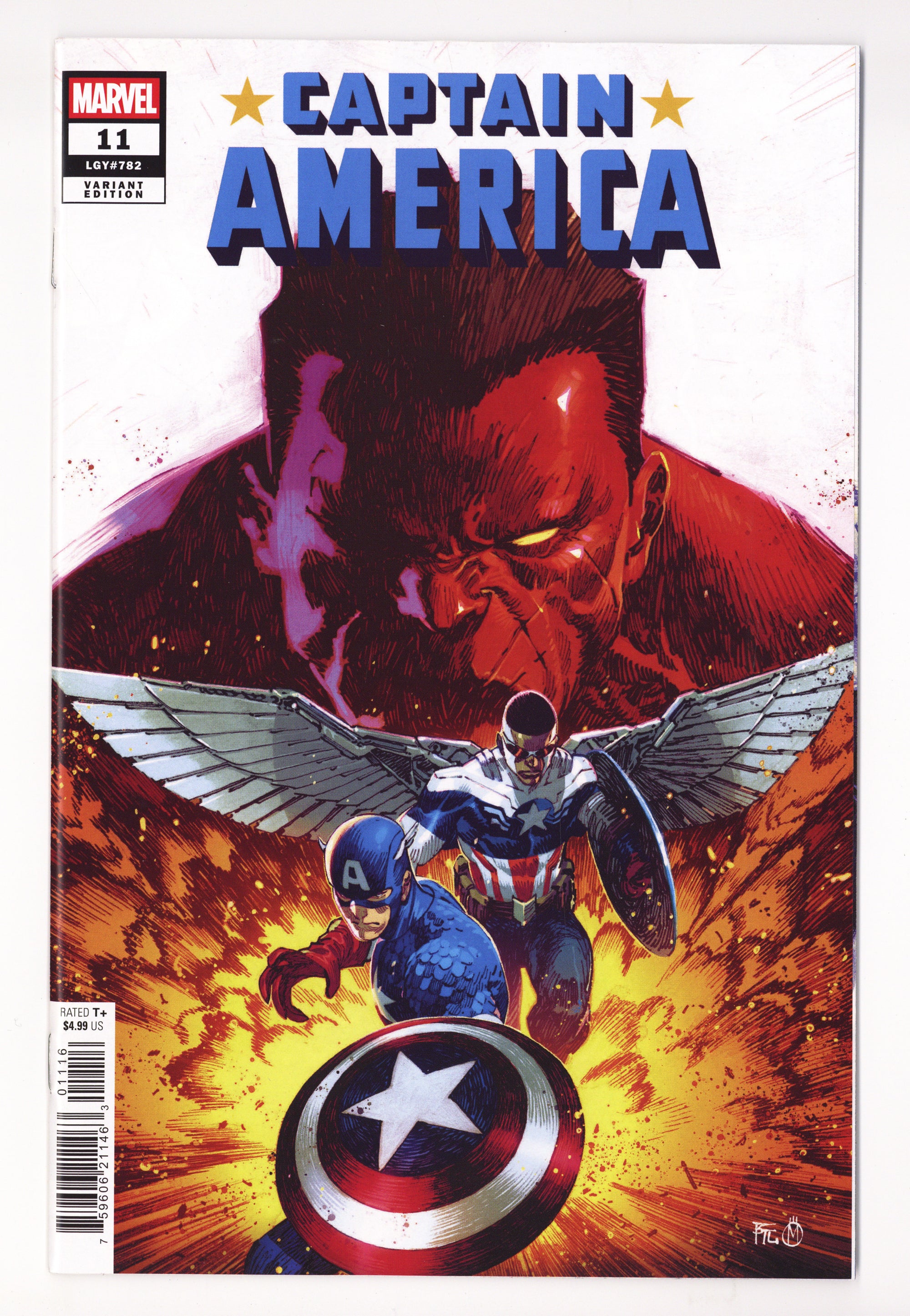 Captain America Vol 12 11  NM- (9.2)   (2026) Ruan     Incentive Variant  