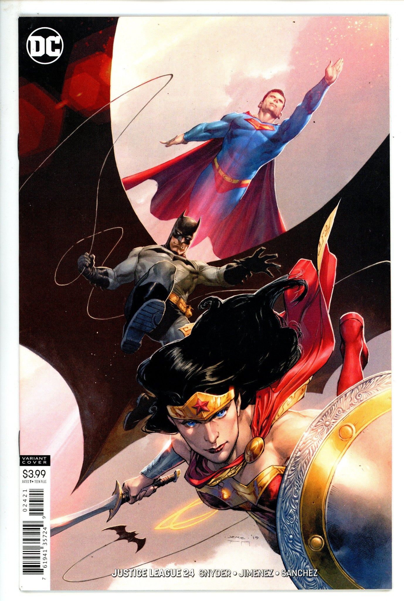 Justice League Vol 3 24 Opena Variant (2019)