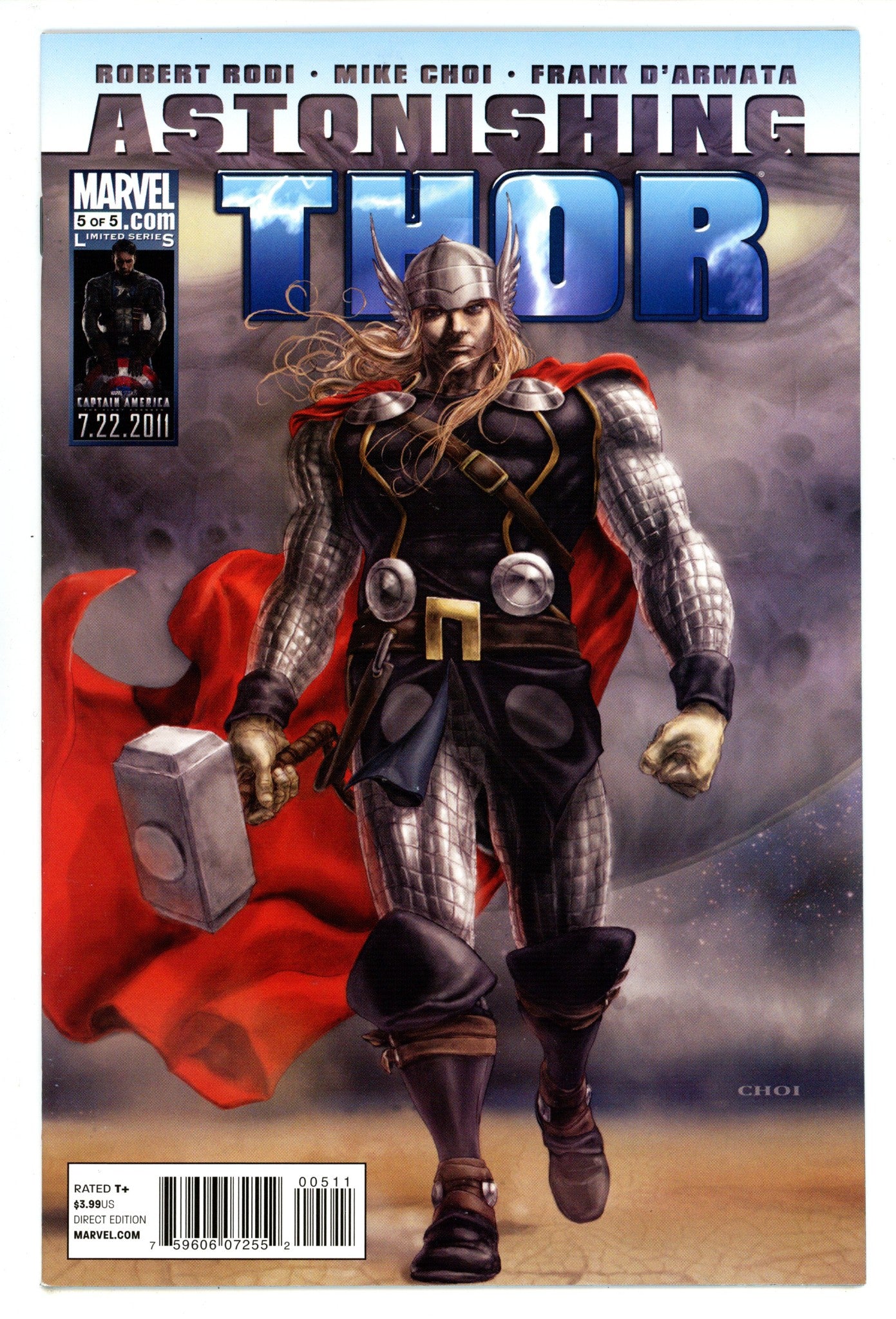 Astonishing Thor 5 High Grade (2011) 