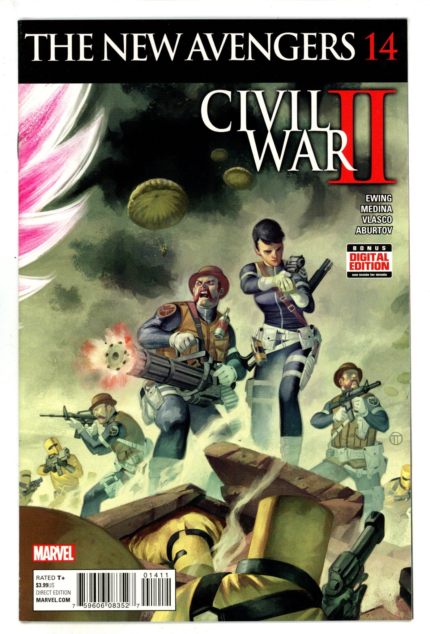 New Avengers Vol 4 14 High Grade (2016) 