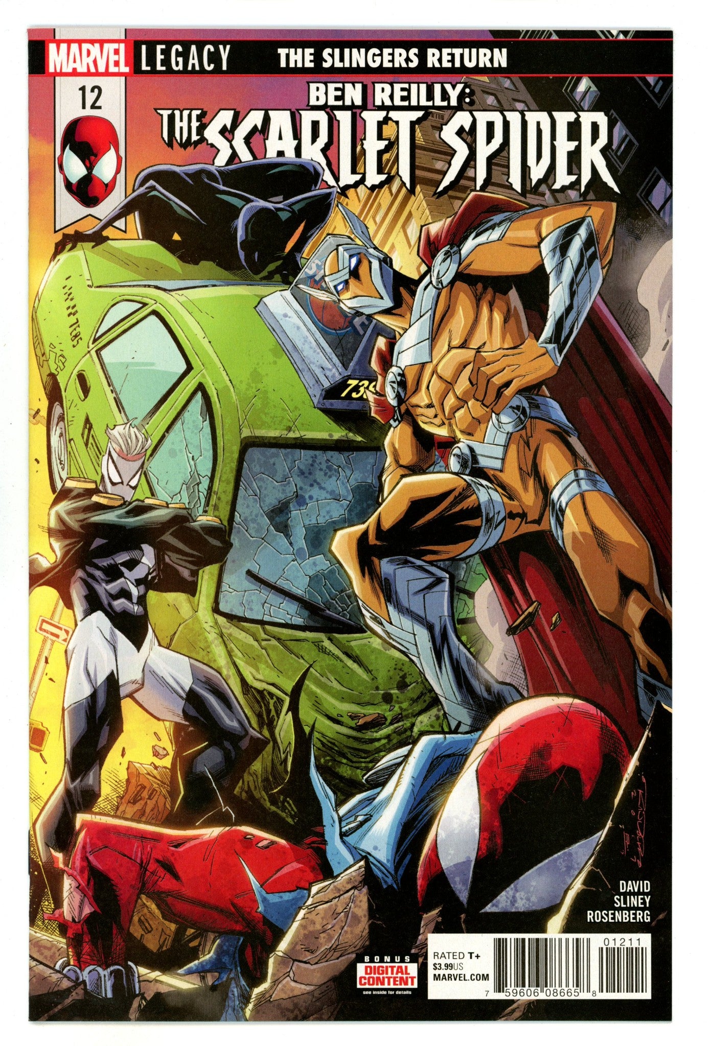 Ben Reilly: Scarlet Spider 12 High Grade (2018) 