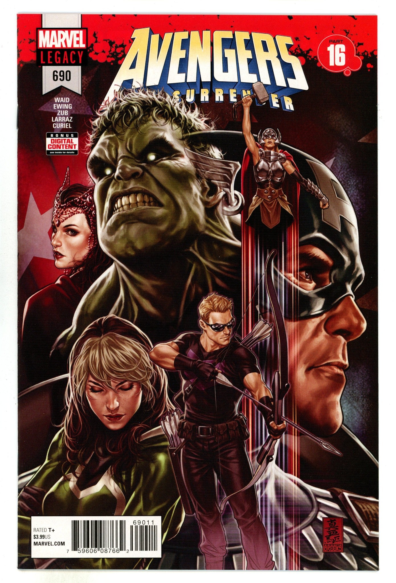 Avengers Vol 7 690 High Grade (2018) 