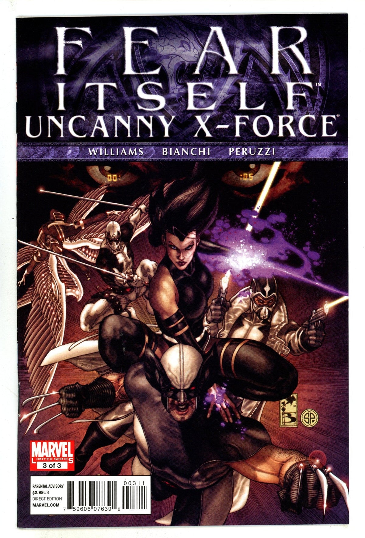 Fear Itself: Uncanny X-Force   3  High Grade   (2011)