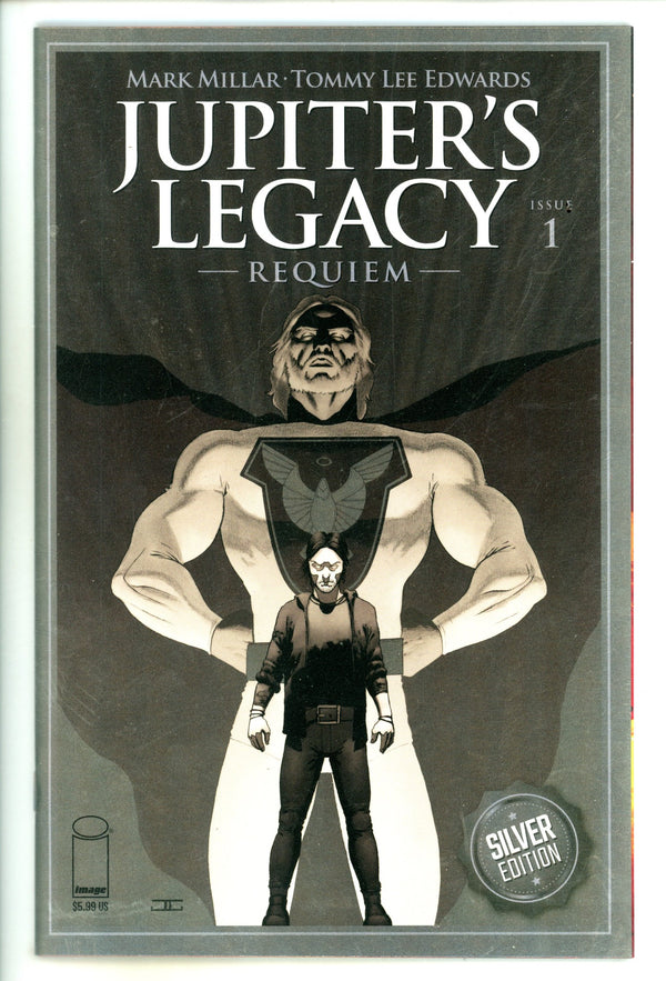Jupiter's Legacy Requiem 1 High Grade (2021) Cassaday Silver Foil Incentive Variant