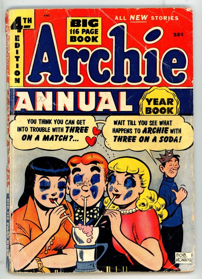Archie Annual 4 GD (2.0) (1952) 