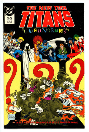The New Teen Titans Vol 2 40 (1988)