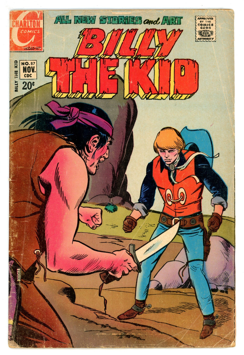 Billy the Kid 87 VG- (3.5) Double Cover (1971) 