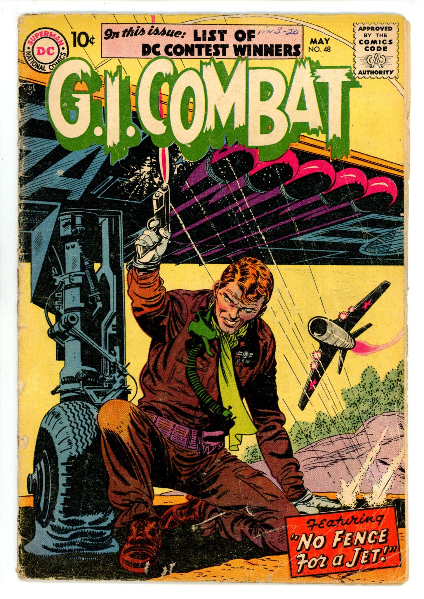 G.I. Combat Vol 1 48 GD/VG (3.0) (1957) 