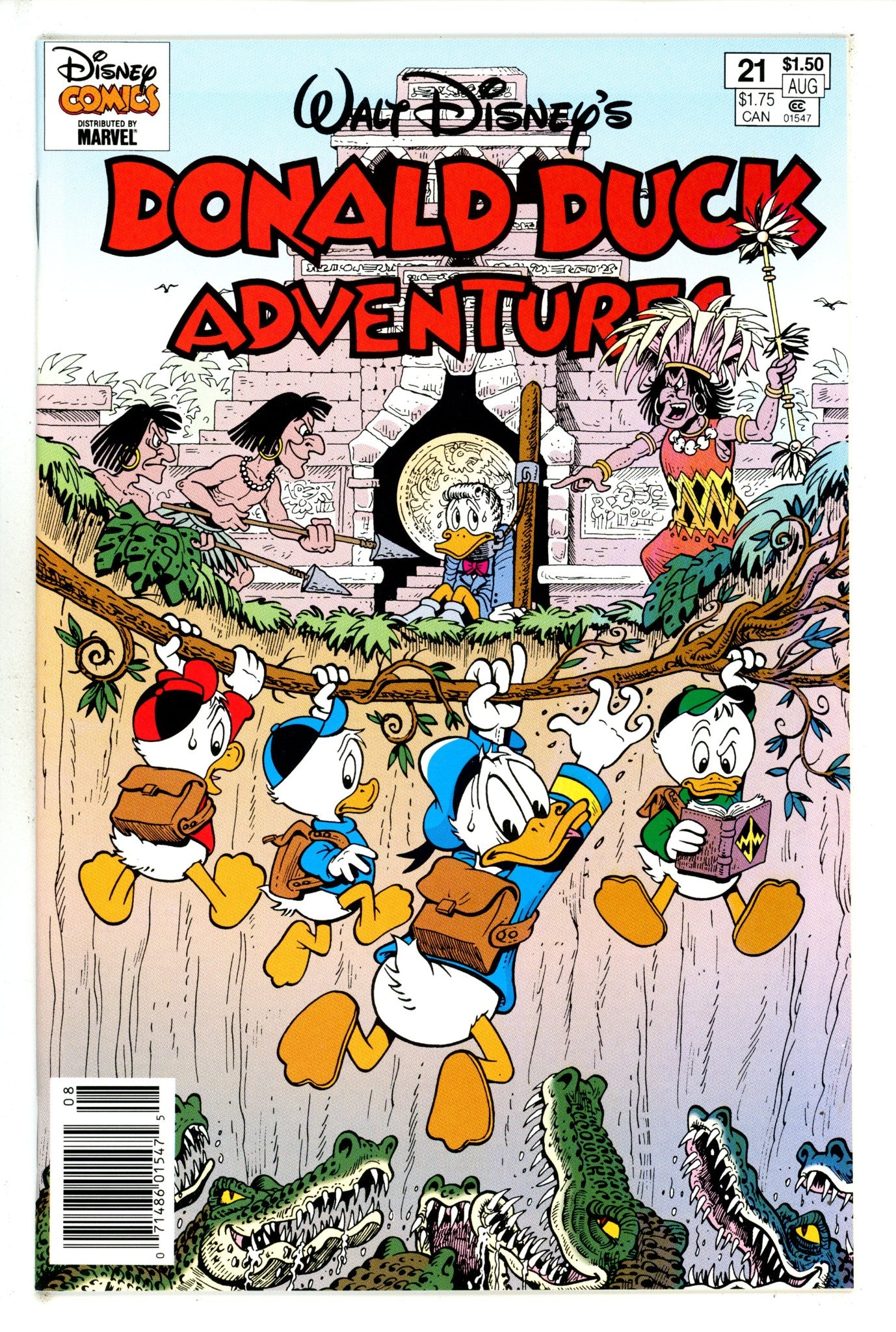 Walt Disney's Donald Duck Adventures Vol 1 21 Newsstand NM- (1993)